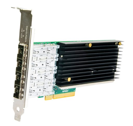 כרטיס רשת LR LINK LREC9804BF-4SFP+ Intel XL710 PCIe x8 10 Gigabit Quad-Port SFP+ Ethernet Server Adapter