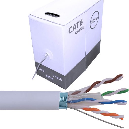 כבל רשת RJ45 מסוכך 305M cat.6 - 9329