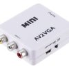 ממיר 3xRCA AV ל-VGA