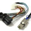 MINI SAS 26P 4X SAS 29P + 4  X POWER 1M -