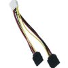 כבל מתח IDE מתפצל ל 2 SATA - 9377