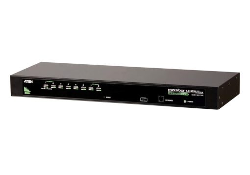 CS1308  מתג 8 יציאות PS/2-USB VGA KVM כולל מקשי קיצור ותפריט תצוגה