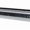 קופסת שקעים לשולחן חדר ישיבות Innera Classic עם8  שקעי חשמל ו-4 מתאם לקיסטון 1008 IC