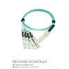 QSFP+-4xSFP+-AOC-3M QSFP+ 40G TO 4x10G SFP+ Active Optical Cable