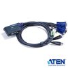 קופסת מיתוג ל 2 מחשבים בחיבור יו.אס.בי ATEN CS62U - 9618