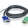 5M USB KVM Cable with 3 in 1 SPHD 2L-5205U