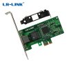 LREC9203CT PCI Express x1 Single RJ45 Port 10/100/1000Mbps Network Card (Intel 82573L Based)